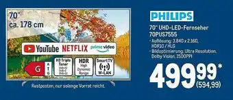 METRO Philips 70 Angebot