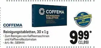 METRO Coffema Reinigungstabletten Angebot