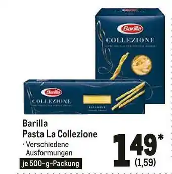 METRO Barilla Pasta La Collezione Angebot