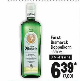 METRO Fürst Bismarck Doppelkorn Angebot