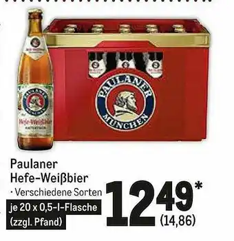 METRO Paulaner Hefe-weißbier Angebot