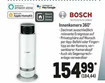 METRO Bosch Innenkamera 360° Angebot