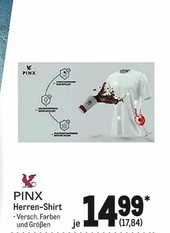 METRO Pinx Herren-shirt Angebot