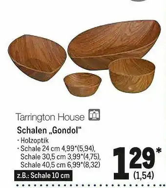 METRO Tarrington House Schalen „gondol” Angebot