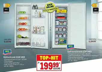 METRO Aro Kühlschrank Ulw 1465 Gefrierschrank Uzw 1465 Angebot