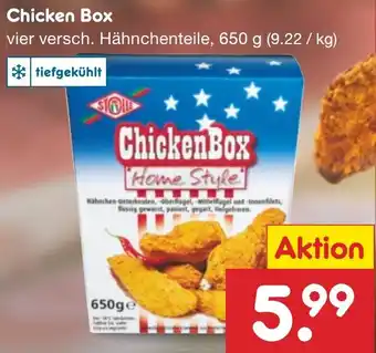 Netto Marken-Discount Chicken Box 650 g Angebot