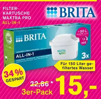 KODi BRITA FILTER-KARTUSCHE MAXTRA PRO ALL-IN-1 Angebot