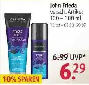 Rossmann John Frieda Angebot