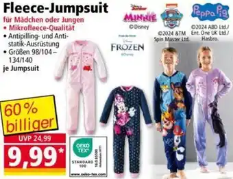 Norma Fleece Jumpsuit Angebot