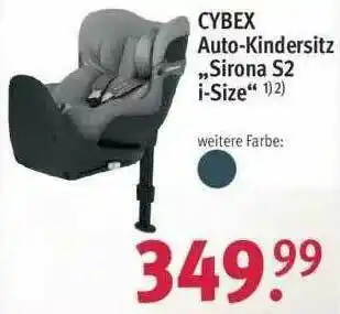 Rossmann Cybex Auto-kindersitz „sirona S2-i-size” Angebot