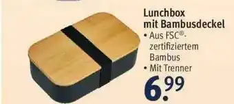 Rossmann Lunchbox Mit Bambusdeckel Angebot