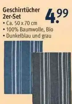 Rossmann Geschirrtücher 2er-set Angebot