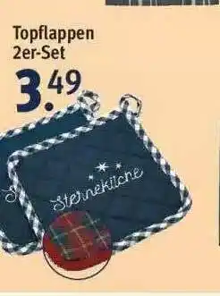 Rossmann Topflappen 2er-set Angebot