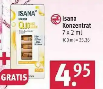 Rossmann Isana Konzntrat Angebot