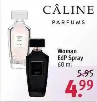 Rossmann Caline Parfums Woman Edp Spray Angebot