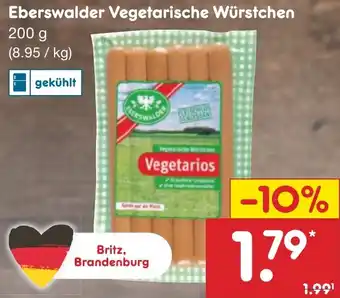 Netto Marken-Discount Eberswalder Vegetarische Würstchen 200 g Angebot