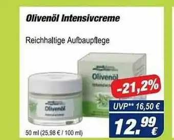 Easy Apotheke Olivenöl Intensivcreme Angebot