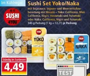 Norma SUSHI 4YOU Sushi Set Yoko/Naka 340 g Packung Angebot