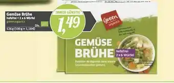 Pro Biomarkt Gemüse Brühe Greenorganics Angebot