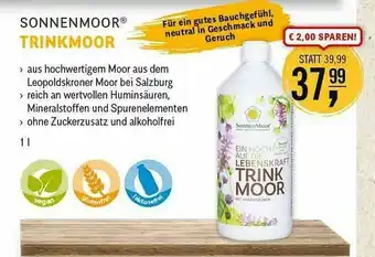 Reformhaus Bacher Sonnenmoor Trinkmoor Angebot