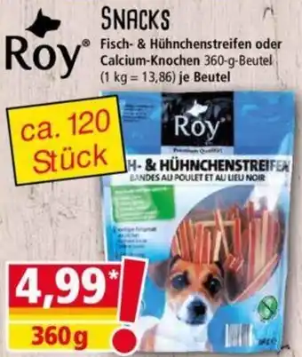 Norma ROY SNACKS 360 g Beutel Angebot