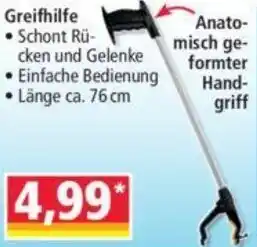 Norma Greifhilfe Angebot