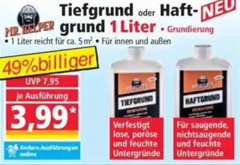 Norma Mr. Helper Tiefgrund oder Haftgrund 1 Liter Angebot