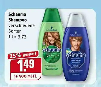 REWE Schauma Shampoo Angebot