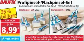 Norma Baufix Profipinsel/Flachpinsel-Set Angebot