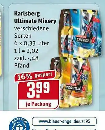 REWE Karlsberg Ultimate Mixery Angebot