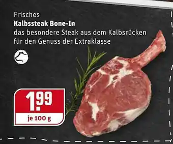 REWE Frisches Kalbssteak Bone-in Angebot