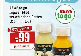 REWE Rewe To Ingwer Shot Angebot