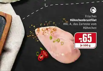 REWE Frisches Hähnchenbrustfilet Angebot