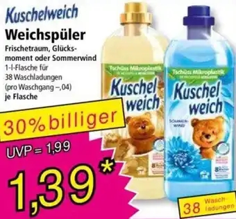 Norma Kuschelweich Weichspüler 38 Waschladungen Angebot