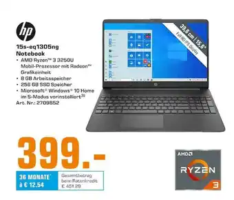 Saturn Hp 15s-eq1305ng Notebook Angebot