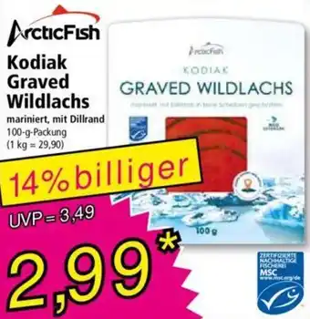 Norma ArcticFish Kodiak Graved Wildlachs 100 g Packung Angebot