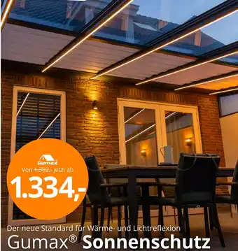 OBI Gumax Sonnenschutz Angebot