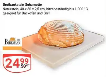 Globus Brotbackstein Schamotte Angebot