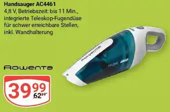 Globus Rowenta Handsauger AC4461 Angebot