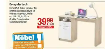 V Baumarkt Computertisch Angebot