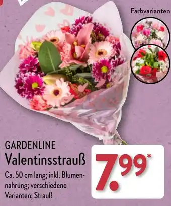 Aldi Nord GARDENLINE Valentinsstrauß Angebot