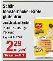 V Markt Schär Meisterbäcker Brote Glutenfrei Angebot
