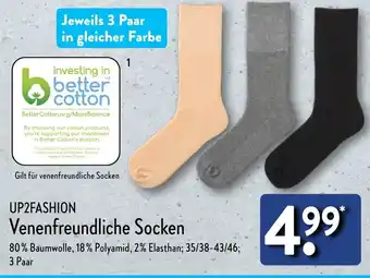 Aldi Nord UP2FASHION Venenfreundliche Socken Angebot