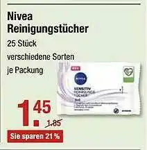 V Markt Nivea Reinigungstüscher Angebot