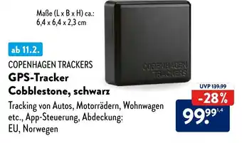 Aldi Nord COPENHAGEN TRACKERS GPS-Tracker Cobblestone, schwarz Angebot