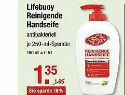 V Markt Lifebuoy Reinigende Handseife Angebot