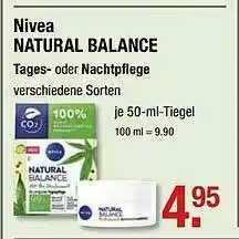 V Markt Nivea Natural Balance Tages- Oder Nachtpflege Angebot