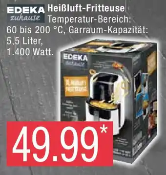 Marktkauf EDEKA Heißluft-Fritteuse 5,5 Liter Angebot