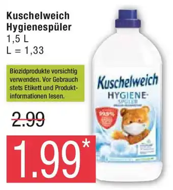 Marktkauf Kuschelweich Hygienespüler 1,5 L Angebot