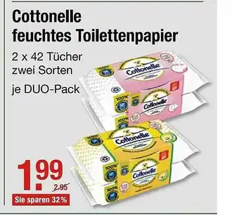 Vitalia Cottonelle Feuchtes Toilettenpapier Angebot